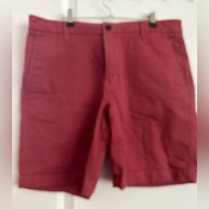 Salmon colored Chaps khaki shorts
